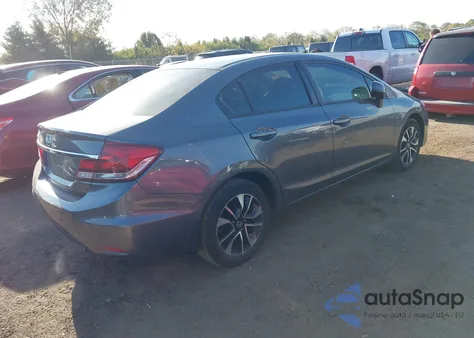 2013 Honda Civic Ex из США, поврежденный, VIN 19XFB2F80DE056949